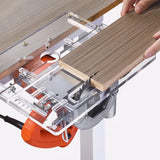 8mm Thick Acrylic Bottom Plate 45/° 90 ° Size Cutting hine Inverted Board Adjustable Backing Hand Tools