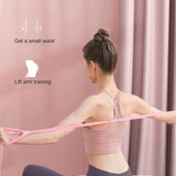 Resistance Stretch Fiess Elastic Portable Silicone Yoga Stretching Band for Shoulder Exercise