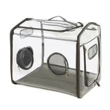 Portable foldable PVC material pet drying box pet hair dryer clean grooming house dryer
