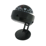 Mini Electronic Navigation Camping Gear Small Guide Ball For Marine Boat Vehicle Car Compass Black