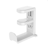 Universal Headphone Stand Adhensive Plastic Wall Mount Hanger Under Desk Headset Rack Holder Support For Gaming Earphone Bracket