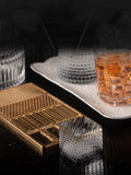 Copper Design Stamping Plate Cube Stamper tails Making Bar Ice Cream Printing Bartender Whisky Press Drawer Mold