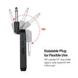 AM-5G Wireless 5.8G System - Rechargeable Audio Transmitter Receiver ISM Band for Electric Bass Guitar Amplifier Accessories