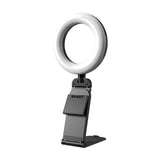 F601B Desktop Fill Light 2500-7000K Cold Warm Light Food Photo Fill Light Foldable Video Conference Computer Fill Light