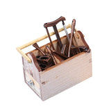 Miniature Mini Repair Tools 1:12 Dollhouse Simulation Toolbox Model For Doll House Decoration Accessories