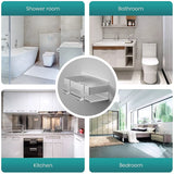 Without Drilling Basket Shower Shelf Stainless Steel Bathroom With Hook Is Removable