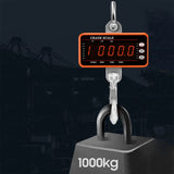 Digital Hanging with 65ft Remote Control Heavy Duty Crane Scale Dimmable LED Industrial Hook Scales 1500kg/1000kg/500kg
