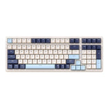 K8 2.4G Wireless Bluetooth-compatible Wired Three-mode nical RGB Backlight 100 Keys Hot Swappable Gaming Keyboard