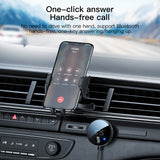 Bluetooth 5.0 Car MP3 Player FM Transmitter AUX Car Kit Handsfree Receiver TF Card Lossless Music Player