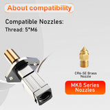 Trianglelab CHCB-OT Hotend Comaptible with Creality /Creality K1 Max/ CR-M4 Extruder Higher w Rate for 8 Nozzle