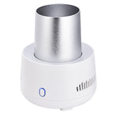 12/24V Car Mini Refrigerator Summer Quick Coog Cup Portable Travel Home Dual-Use Freezing Water Beverage Zip-Top Can Beer