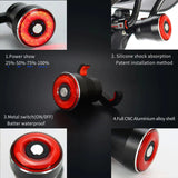 Bicycle Smart Auto Brake Sensing IPx6 Waterproof LED Charging Cycg Taillight Bike Rear Light Accessories Q5