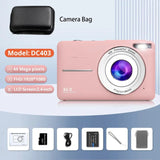 HD Digital 44MP 1080P FHD Photography Video Camcorder 16X Zoom Portable Vlogging Camera for Kids Adults Beginners