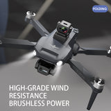 KF106 MAX HD Camera Drone Aerial Photography Foldable RC Quadcopter Professional FPV Brushless GPS 3-Axis Anti-Shake Gimbal Dron