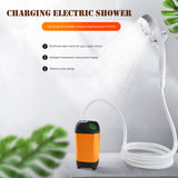 Outdoor Portable Shower Waterproof Electric Pump for Camping Hiking Backpacking Travel Beach Pet