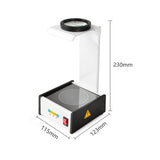 110V/220V Multi Focal Progressive Lens Tester Mark Reader Portable Lens Testing Machine Eyewear Test Equipment