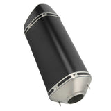 Exhaust Tail Pipe Precise Cut Stainless Steel Noise Reduction 38mm Rustproof Good Performance Exhaust Muffler Tip for Motorcycle