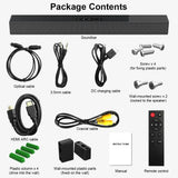 Bluetooth bar Wired Wireless Surround Stereo Home Theater TV Projector System Super Power Sound Speaker