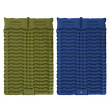 Foldable Camping Sleeping Pad - TPU, Ultralight, Waterproof, Built-in Foot Pump for Outdoor Camping, Hiking Supplies