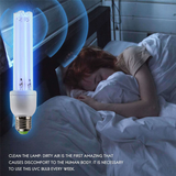 E27 Ultraviolet Light Tube Disinfection Germicidal Bulb 15W Ozone UV Lamp 220V