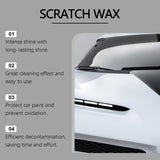 Restorer Scratches Kit Scratch Repair Wax With Sponge Polisher For Car Paint