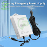 12V 1800mah UPS Uninterruptible Monitoring Emergency Regulated Power Supply for Wifi IP Camera AC110-240V