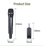 Recharging Echo Treble Bass 2.4G Wireless Microphone for Home Cinemas Karaoke Church Speech Handheld Mic Professional