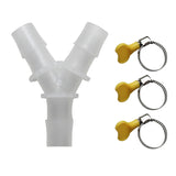 straight/Y-tee adapter Air condition drain hose connector for Midea air conditioner