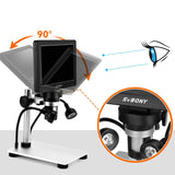 Portable 7-inch LCD Microscope with Camera and Video Recorder - SV604