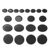 16/18/20 PCS Heated Basalt Rocks Fast Heating Round Massage Stones with Bamboo Box Electric Spa Hot Stones Body Massage Tools