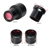 IMX377 CMOS USB Electronic Eyepiece FHD 4K USB2.0 color 8MP Digital Camera Free Driver for Microscope