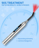 Red Light Therapy For Pain Relief Skin Care Wand &amp; Cold Sore and Canker Sore LED Light Therapy Device 660nm 850nm Near Infrared