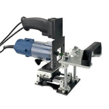 2 in 1 Bracket Invisible Fasteners Woodworking Trimming hine Hole Slotting Wardrobe Cupboard Punch Locator New