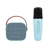 Mini Wireless Mic Bluetooth Small Speaker Outdoor Portable Karaoke Audio All-in-one Microphone Subwoofer