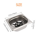 Washer,Stainless Steel Automatic Cup Washer Cleaning Bar Rinser Glass Rinser,Kitchen Sink Accessories