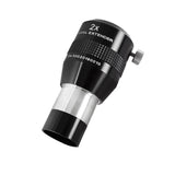 Maxvision 1.25 Inch 2X Super  Apochromat & Achromatic 31.7mm Power Barlow Lens Metal Focal Extender Lens