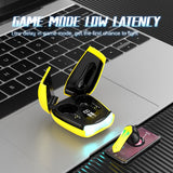S08 Bluetooth Earphone Headphones Wireless Gaming Headset 5.3 With Flashlight Touch Control Earbuds Outdoor Low Delay For Game