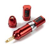 2022 Newest Flux Wireless Tattoo Machine Pen Swiss Motor Strong Quiet Fast Charging Battery 2400mA/h For Tattoo Liner Shader