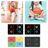 Basketball Rubber Agility Footstep Training Mat for Kids Adults