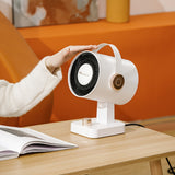 1pc, Electric Desktop Heater, Small Heater With Heating And Fan Modes, Household Mini Heating Fan Desktop Electric Heater Small Office Heater Cold And Warm Dual-use Heater For Home Office School Thanksgiving Halloween Christmas Wedding Birthday Gift