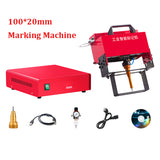 Portable Metal Pneumatic Dot Peen For VIN Code(100*20mm) Frame Marking hine chassis number 220V/110V