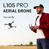 L105 PRO MAX Professional Drone 4K Dual Camera 360° Obstacle Avoidance Brushless Motor GPS 5G WIFI FPV Quadcopter RC Drones L200