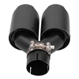 Exhaust Pipe Durable Stainless Steel High Accuracy Exhaust Tip Carbon Fiber Wear‑Resistant for Automobile Car Exhaust