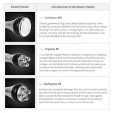 40K Cavitation Very Fast Slimming Machine Ultrasonic Slim Body Shaping Massage Equipment RF Face Skin Tightening Lifting Device