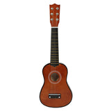 21 Inch 6 Small Mini Basswood Guitar With Pick Strings Musical Instruments Toy For Children Kids