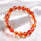 Women's Fashion Natural Phoenix Feather Crystal Bracelet