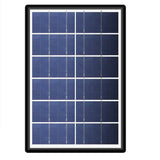 Portable Generator System - 3 Bulbs Lighting Kit & Mini Solar Panel for Outdoor Camping and Hiking Emergency Power