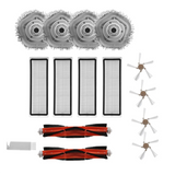 For Bot W10 Robot Vacuum Cleaner Accessories Main Side Brush Washable HEPA Filter Mop Cloth Spare Parts