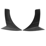 Car Side Fender Vent Trim Carbon Fiber Style Car Fender Side Air Vent Cover Trim with Double Sides Adhesive Tape for Vehicle