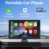 9 Inch Car Multimedia Player Suppprt Wireless Carplay Android Auto Mirror k Radio Stereo Built-In Camera Portable Navigator